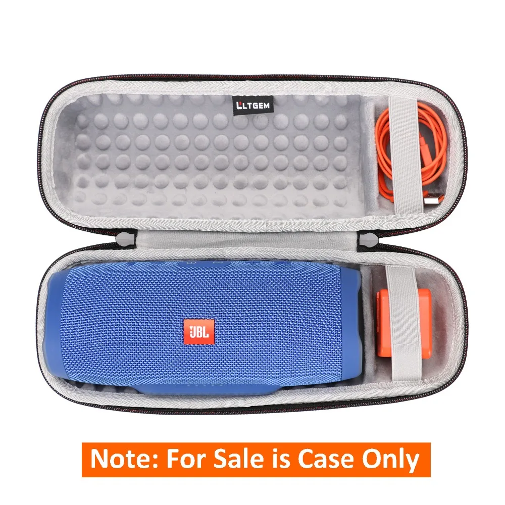 LTGEM чехол для JBL Charge 3 водонепроницаемый портативный беспроводной динамик. Подходит для usb-кабеля и зарядного устройства. [Динамик не включен]