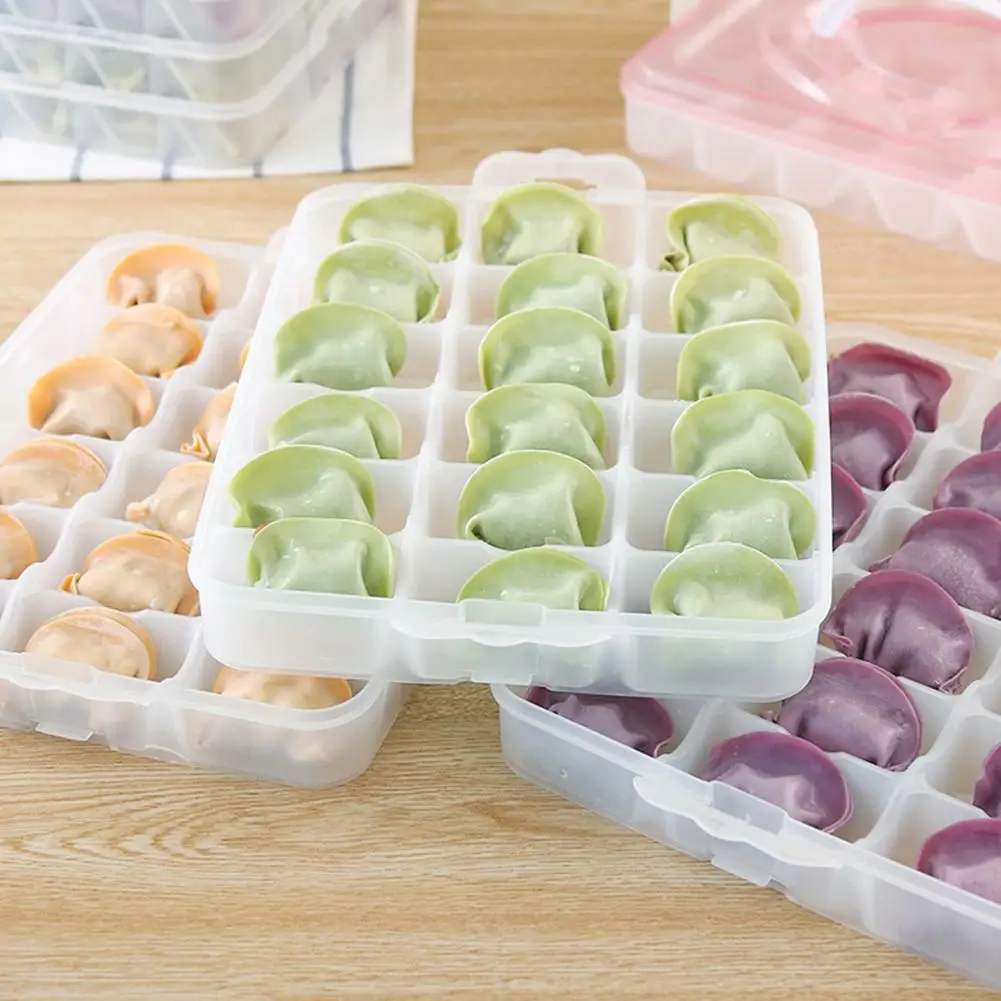 Портативный 4 слоя с антипригарным покрытием ящик для хранения крышкой и ручкой