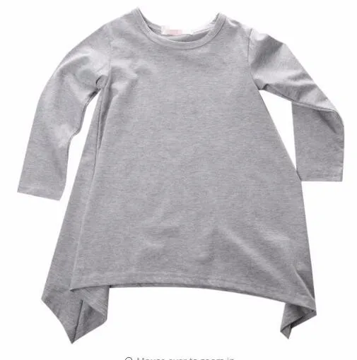 Bosudhsou HH-8 Girl Dress Princess Costume Long Sleeve Christmas Dresses Kids Clothes Solid Cotton Children Clothing | Детская одежда и