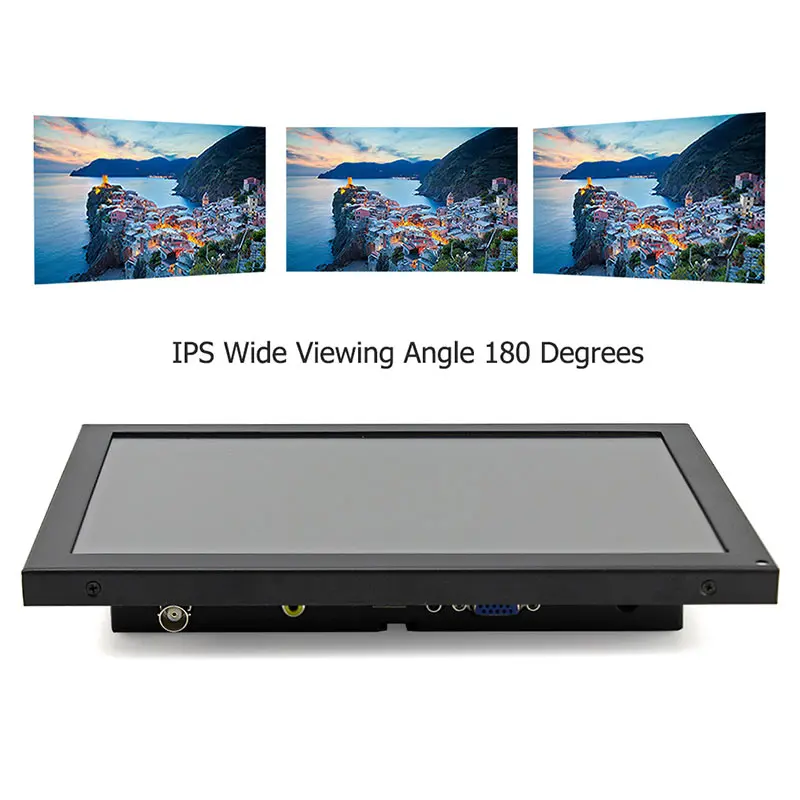 Electro Raspberry pi Сенсорный экран 10,1 дюймов Дисплей ips ЖК-дисплей 1280x800 FULL HD монитор TFT VGA ЖК-дисплей HDMI Встроенный 3 дюймов Динамик