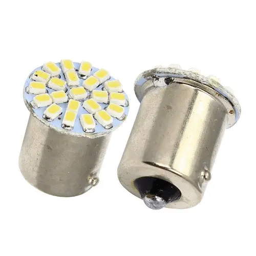 20 штук S25 P21W BA15S 1156 22 SMD 3020 1206 светодиодный 22SMD сигнал поворота обратный светильник