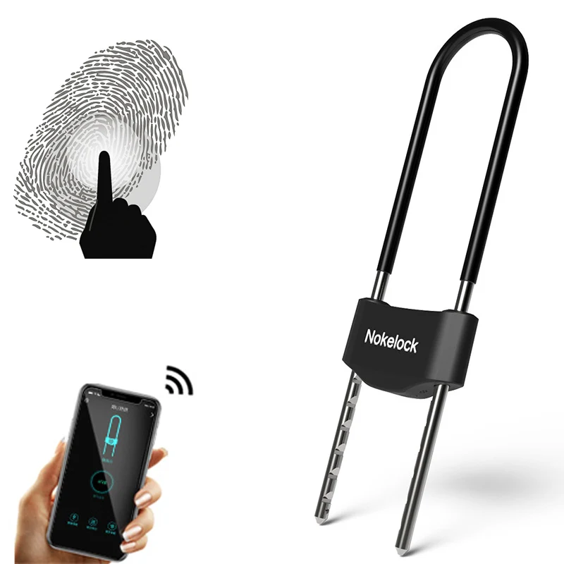 Умный велосипедный замок U с Bluetooth противоугонное управление через приложение