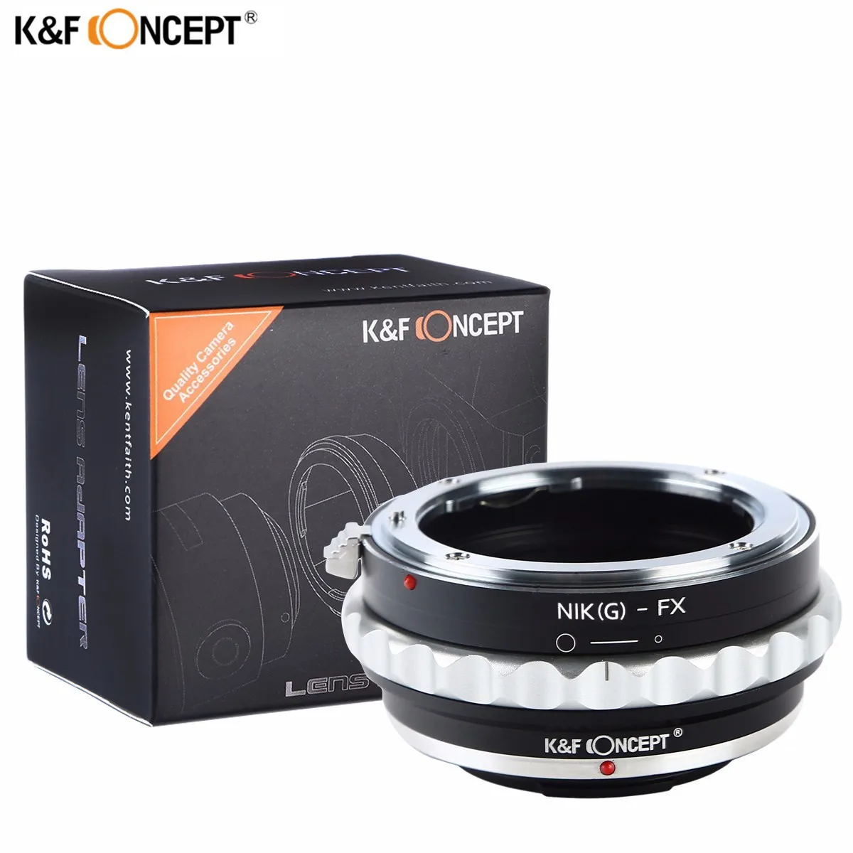 К & f концепция AI (G) fx переходник кольцо для nikon крепление объектива к fujifilm X mount fuji x