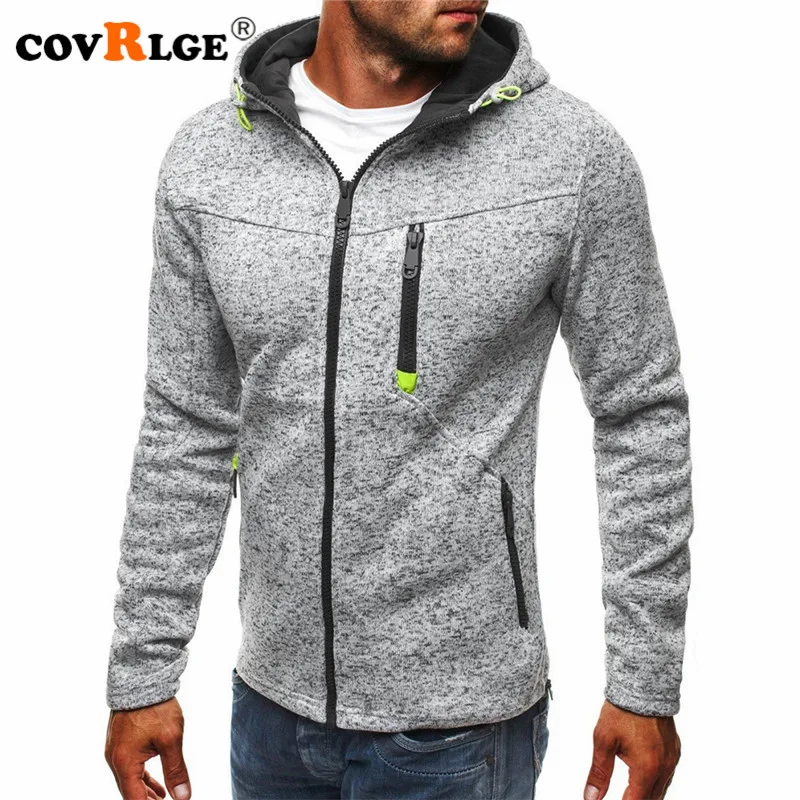 

Covrlge Hoodies Men Fashion Personality Zipper Sweatshirt Male Solid Color Hoody Tracksuit Hip Hop Autumn Hoodies Mens MWW146
