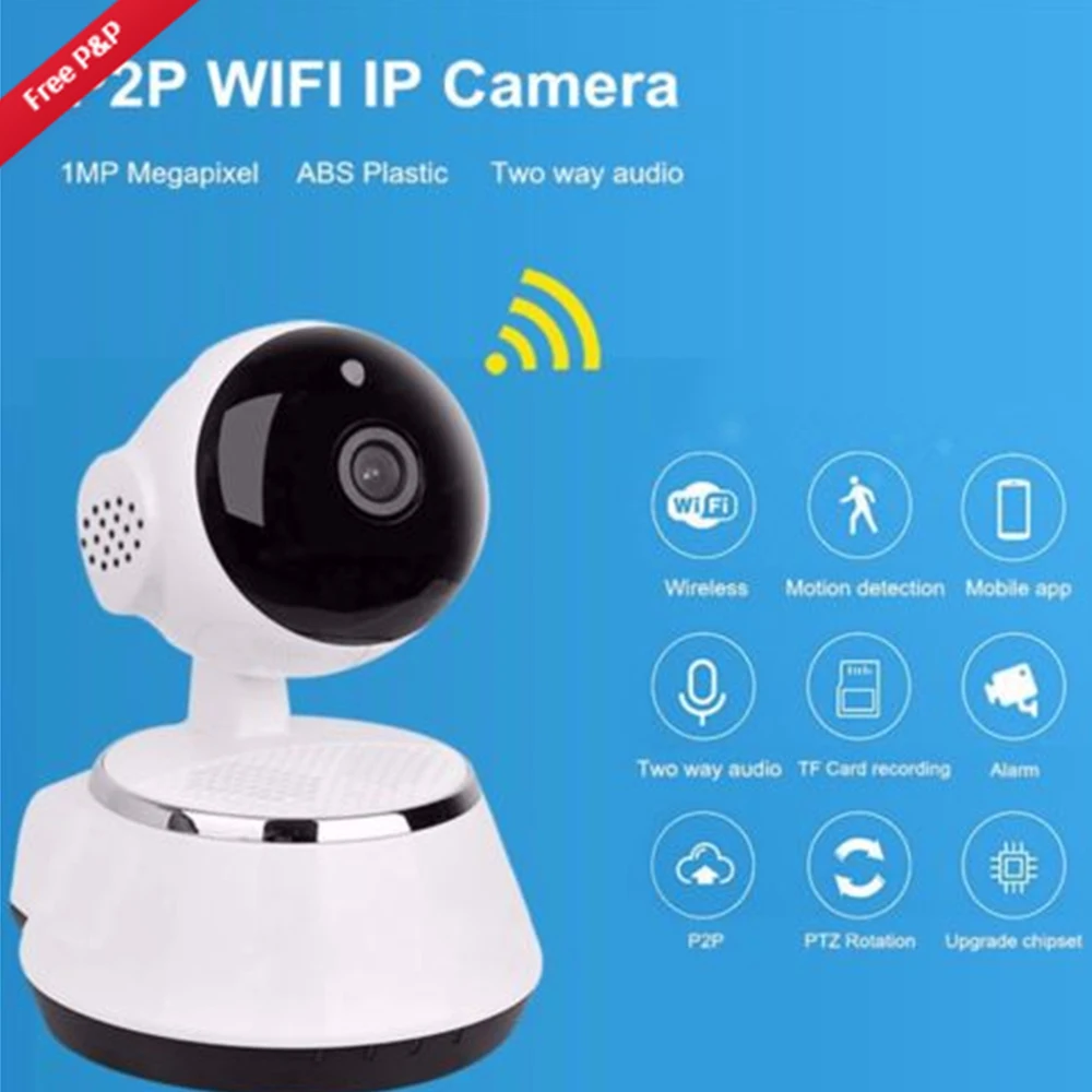 720P HD беспроводной радионяня Портативный WiFi IP Смарт ночного видения ребенка дома Viewe аудио запись ребенка сна смотреть инструменты