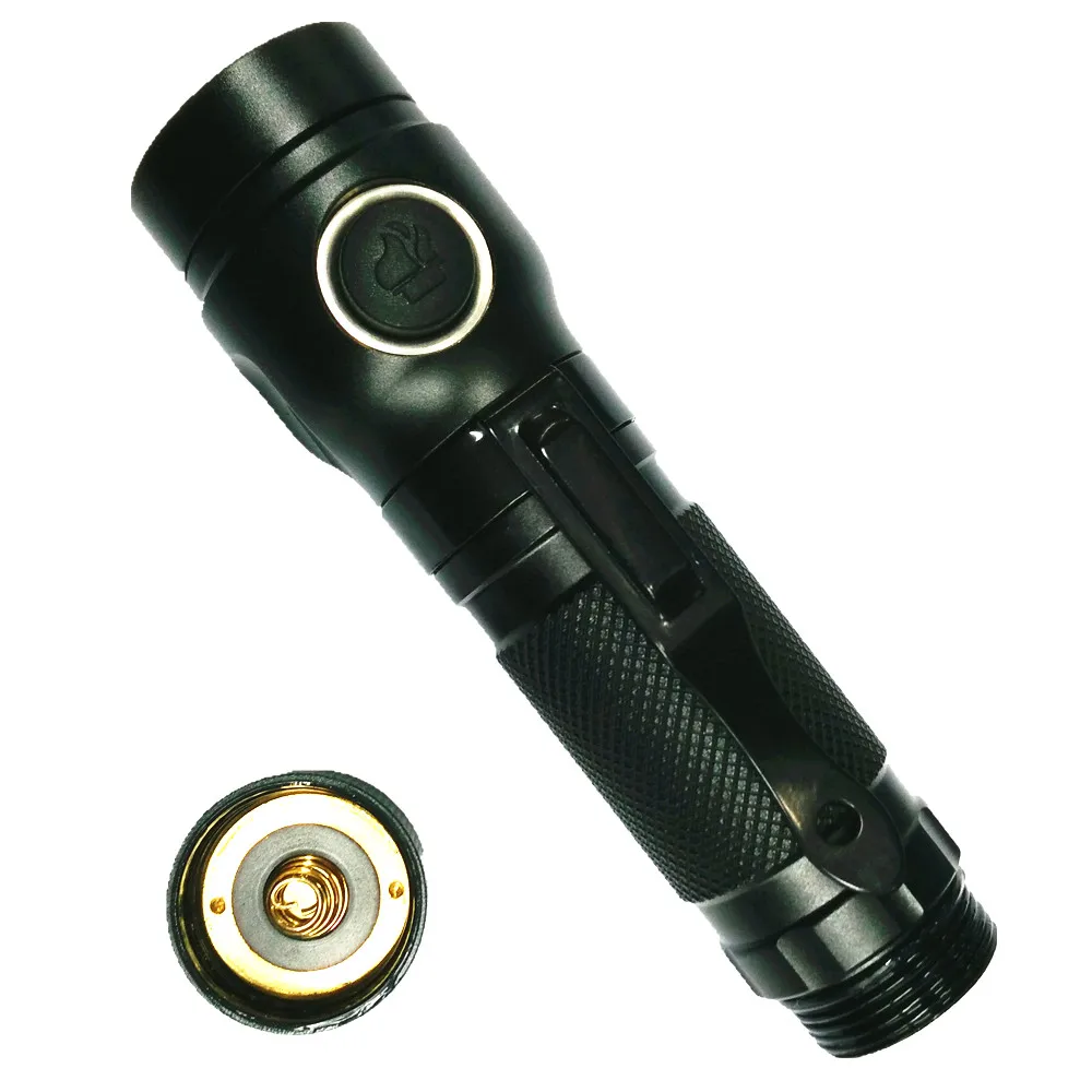 Новый мини фонарик 1000ЛМ Водонепроницаемый светодиодный портативный тактический