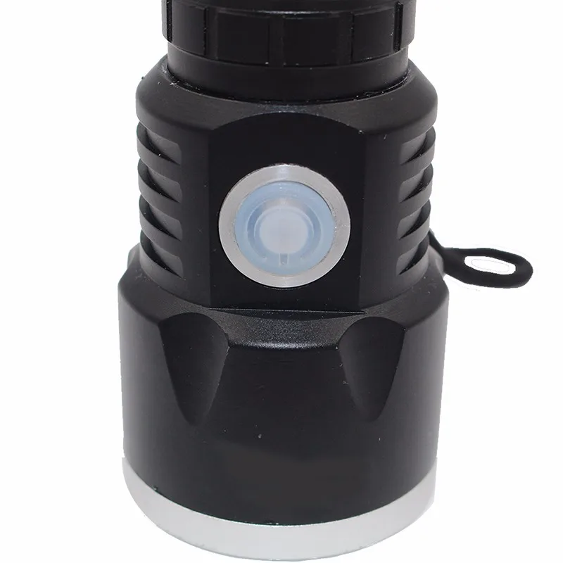 Портативный T6 LED flashlightrechargeable Увеличить факел 5 Режим CREE xm l вспышки света
