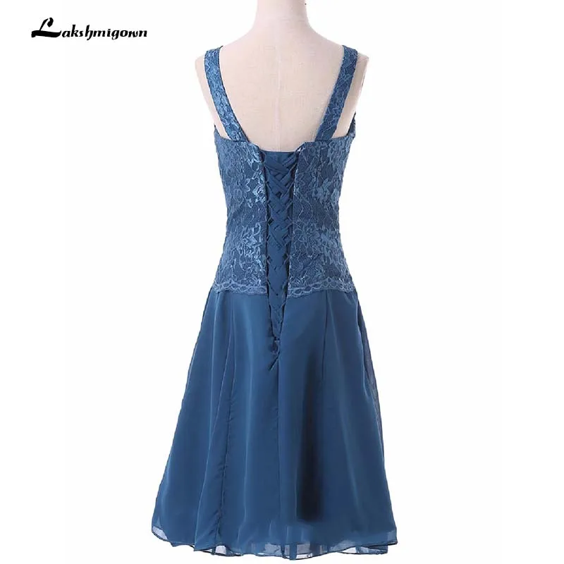 Lakshmigown/большие размеры, шифоновые платья до колена для матери невесты с курткой, вечерние платья для матери на свадьбу