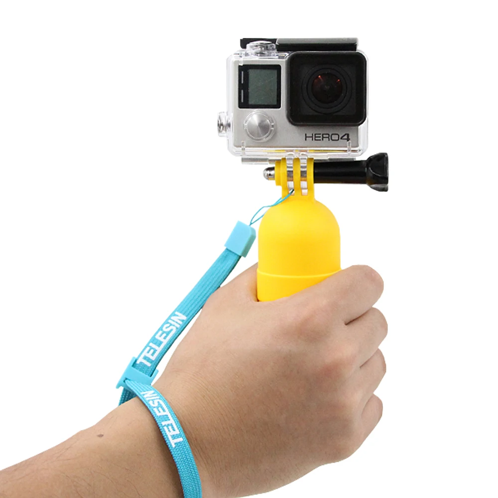 Плавающий поплавок TELESIN плавающая ручка монопод для GoPro Hero 9 8 7 6 5 4 DJI OSMO Action SJ4000 SJ5000