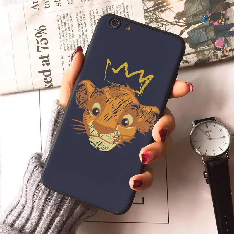MaiYaCa Король Лев чехол для iphone X XR XS Max 8 8plus 7 7plus Аксессуары для сотовых телефонов для iphone 6s 6s Plus 6 6plus 5S