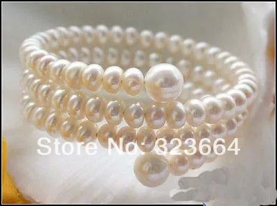 10 мм круглый белый браслет с пресноводным жемчугом|round bracelet|t braceletbracelet t |