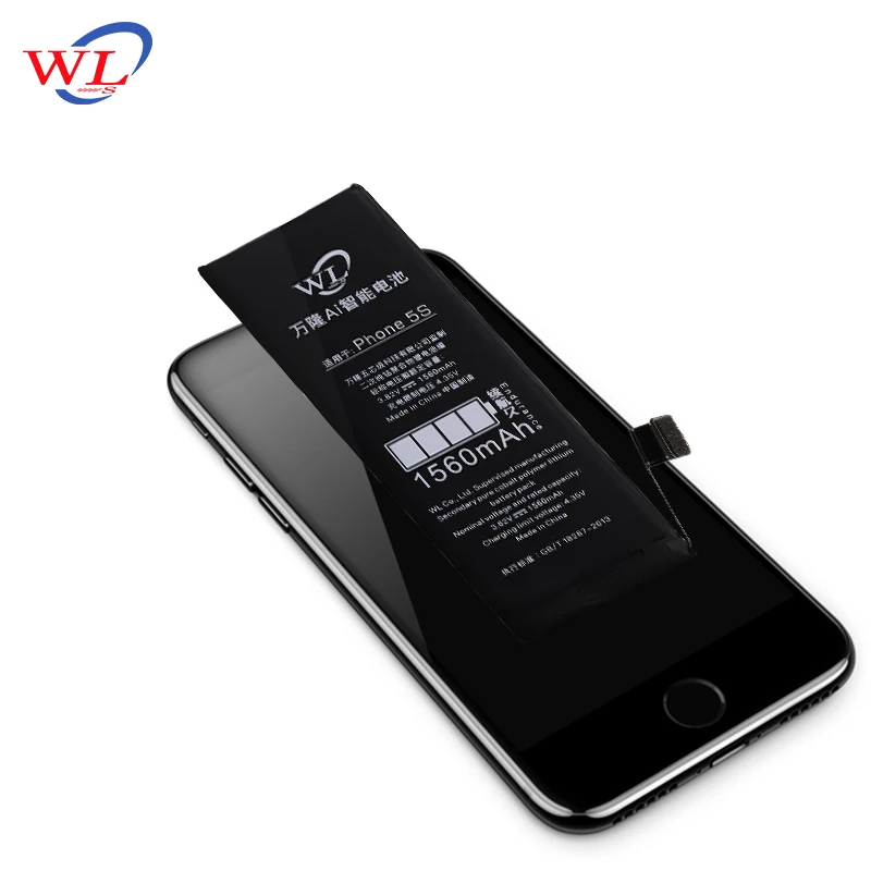 Новинка 2019 Заводской магазин Оригинальная батарея WL для телефона Apple iPhone 5S 5C