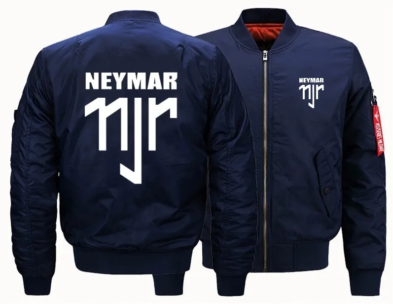 2019 Men's flight jacket Bomber wool liner print MEYMAR 11JR fastest speed of transportation | Мужская одежда