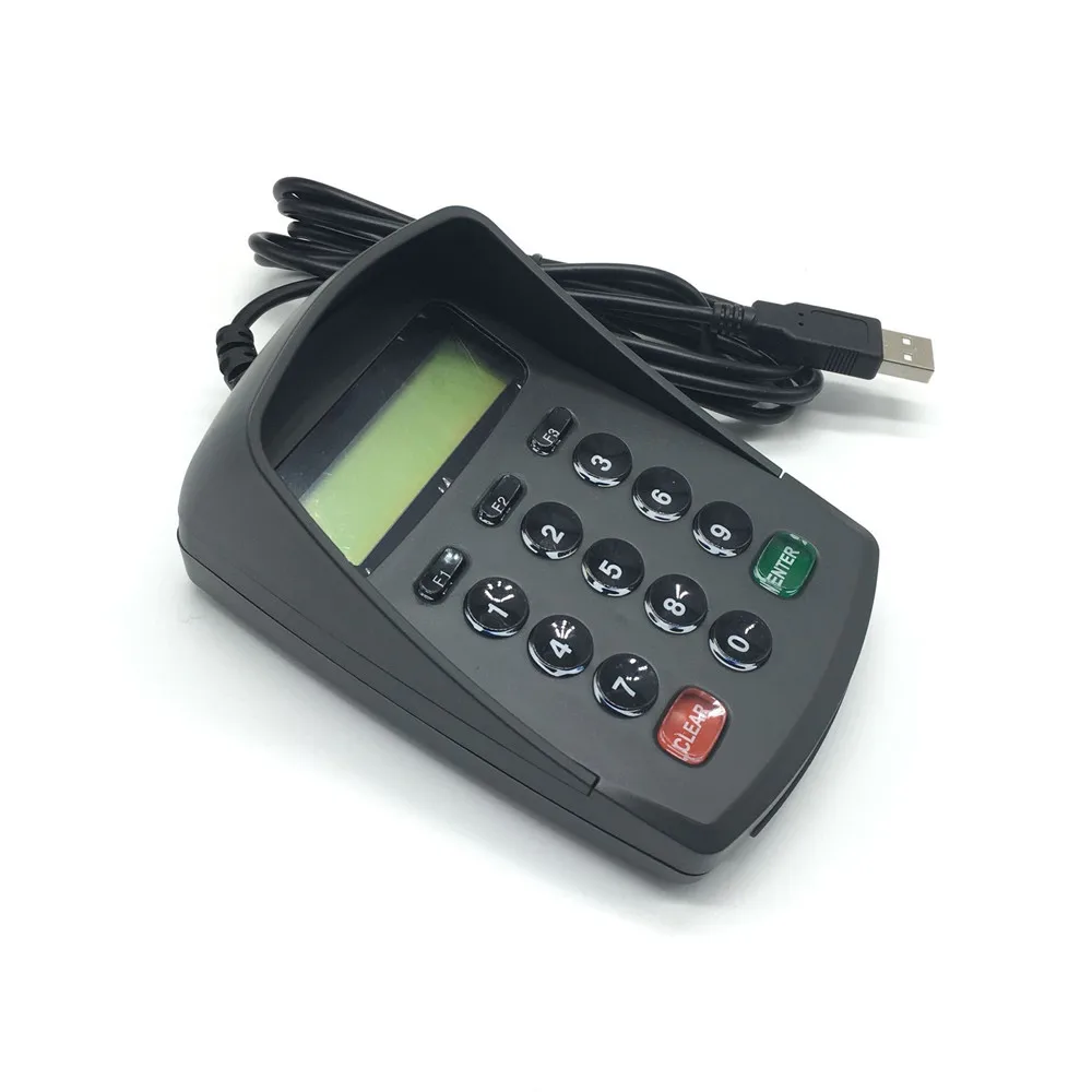 Программируемый USB эмулятор RS232 LCD ACSII формат клавиатуры/цифровая клавиатура/Pin Pad