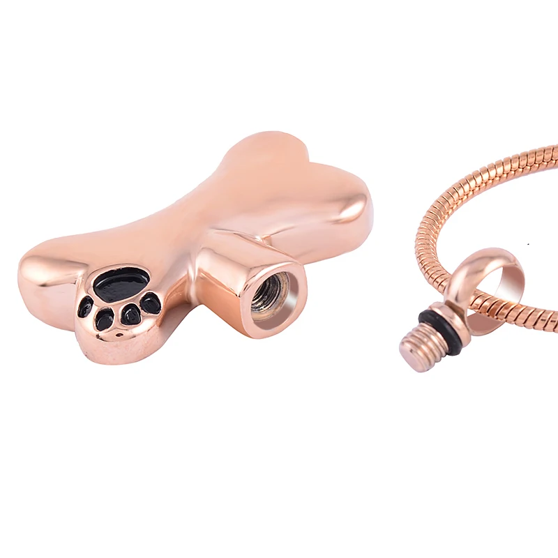 K8085 кремационные ювелирные изделия в форме кости для золы собаки кота животного