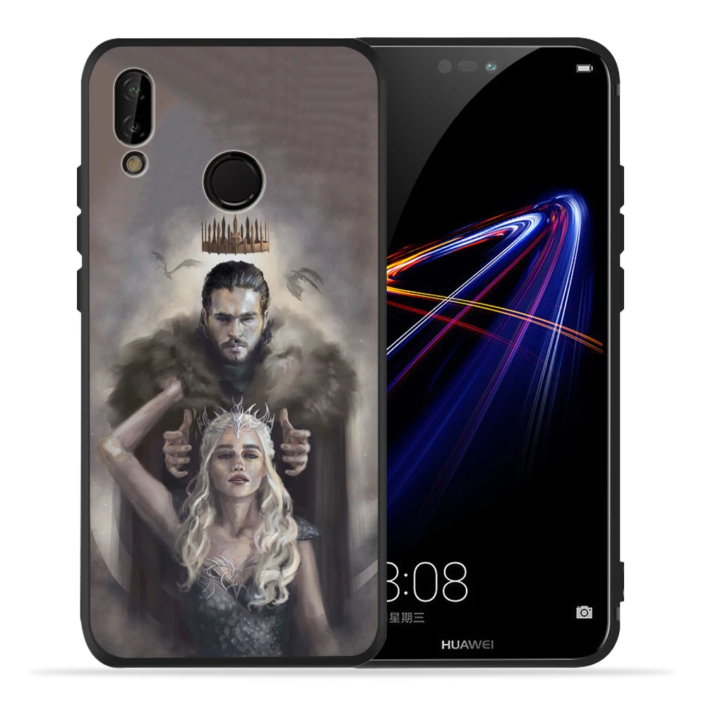 Игра престолов дракон Джон Сноу Тирион Ланнистер чехол для huawei P20 Lite рro P30 Lite рro P8Lite P9Lite P Smart P10 lite