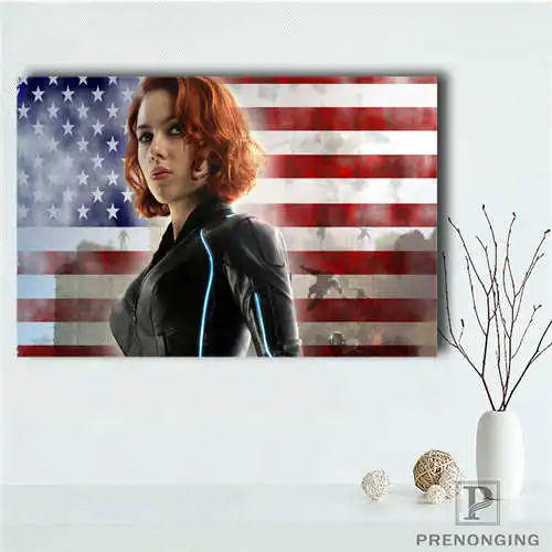 Изготовленный На Заказ Scarlett johansson (1) @ 1 Печатный постер ткань стены искусства