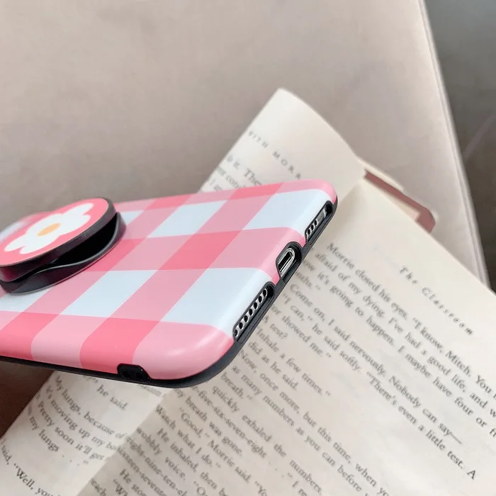 Милый чехол для телефона с цветочным узором iPhone 7 Puls 6 6S 8 X Xs XR Xsmax модный Мягкий