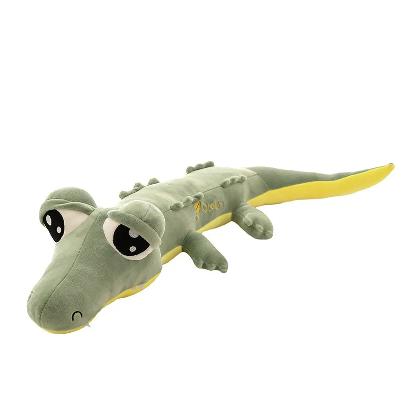 1 шт. милая плюшевая игрушка из крокодиловой кожи alligatorl мягкая пелюши набивная
