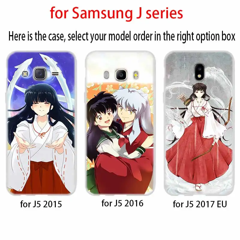 Inuyasha Japan Anime чехол из ТПУ силикона для Samsung Galaxy J6 J8 J3 J5 J7 J4 J2 J1 Plus 2018 2016 2017 EU Prime