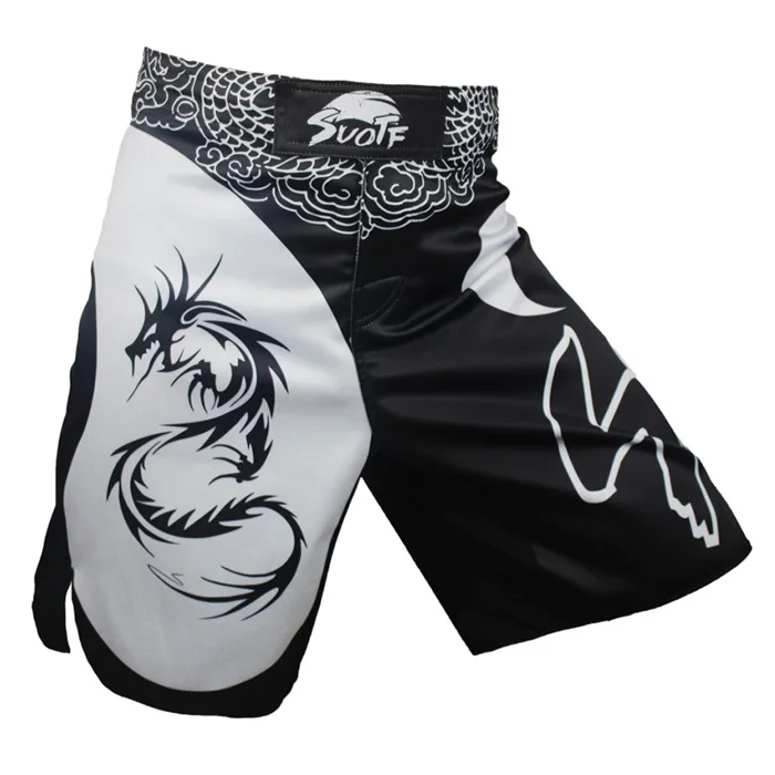 UFC BJJ ММА дышащие спортивные шорты для фитнеса персональные шорты PK Muay Thai Fist свободные беговые бои дешевые шорты WWF боксерские шорты - Цвет: Shorts-17