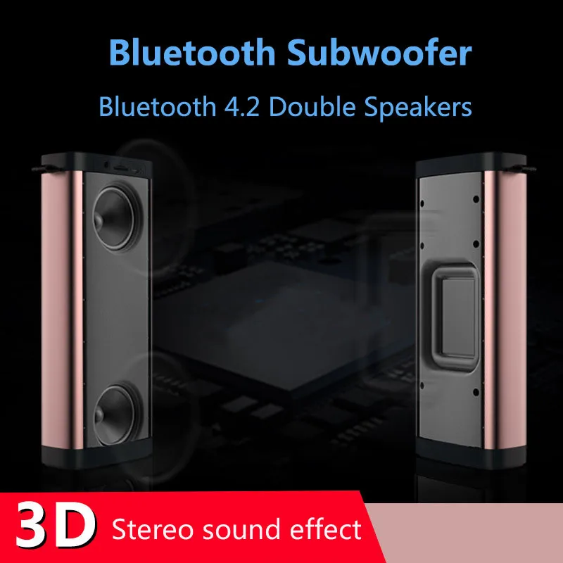 Двойной рог сабвуфер колонки домашнего кинотеатра bluetooth беспроводной переносной