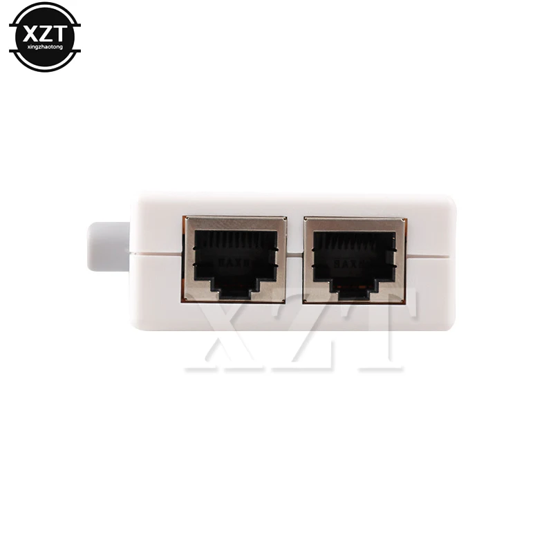 Высококачественный сетевой коммутатор с 2 портами RJ-45, сетевой коммутатор Ethernet, двухпозиционный коммутатор с 2 портами, адаптер с ручным распределением