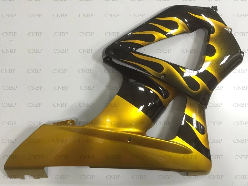 CBR 929RR 2000 - 2001 Пластиковые обтекатели CBR900 929 00 01 кузов CBR929RR Черная желтая рамка