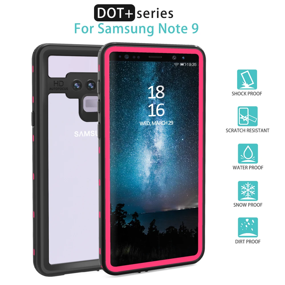 IP68 Водонепроницаемый чехол для дайвинга для samsung Galaxy S10e S10 S8 S9 Plus Note 9 8 чехол для телефона чехол для подводного плавания открытый корпус