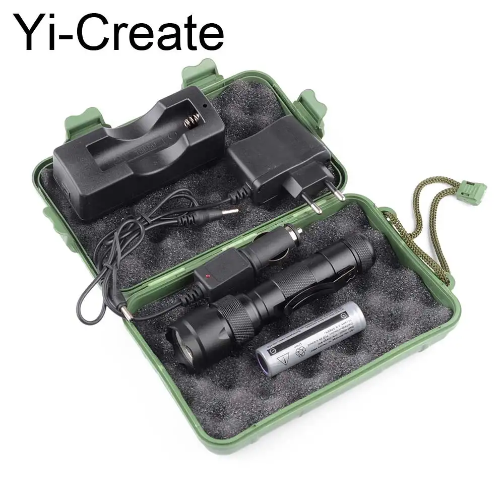 502b алюминиевый светодиодный светильник вспышка CREE XML T6