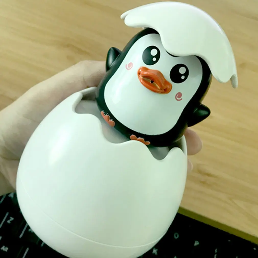 Детская утка Забавный Пингвин Играть Вода Распыление воды детская игрушка для