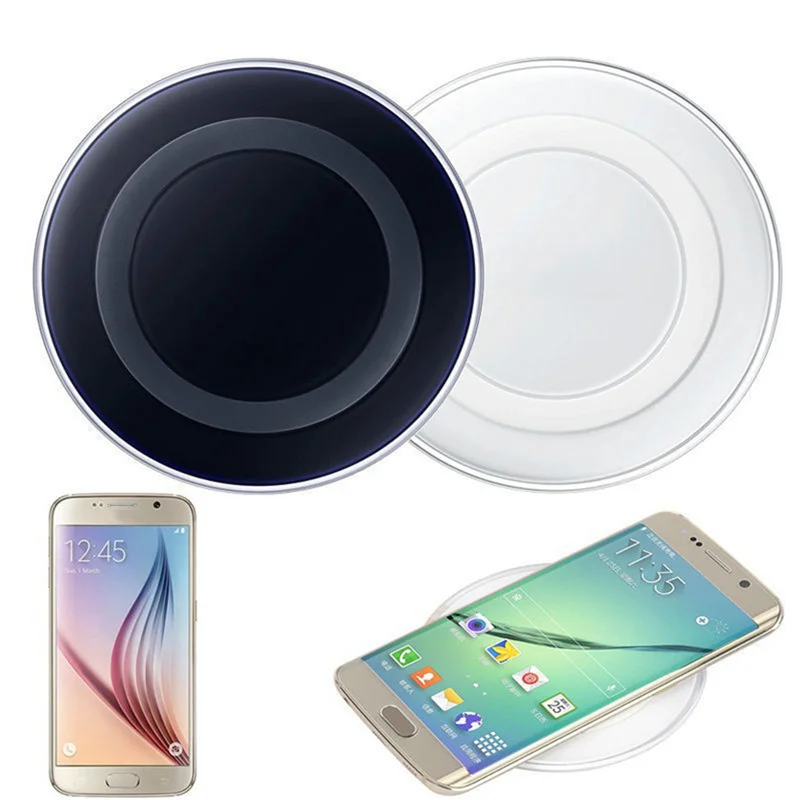 Беспроводное зарядное устройство VicSoul QI для Samsung Galaxy S9 S8 S7 S6 5 V/1A беспроводное Qi