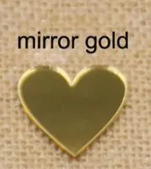 mirror gold Персонализированное украшение свадебного стола четырехлистный клевер с инициалами кольцо для салфеток, на заказ свадебный цвет дерево акриловое кольцо для салфеток - Color: mirror gold