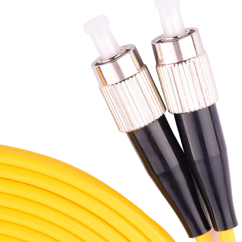 10 шт./лот FC одномодовый дуплексный волоконно оптический патч корд Ftth