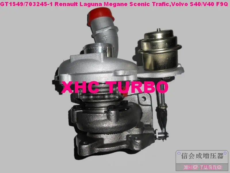 Новый турбокомпрессор GT1549S/703245 0001 751768 для Renault Megane SCENIC TRAFIC Volvo S40/V40 F9Q л л.с.|renault megane