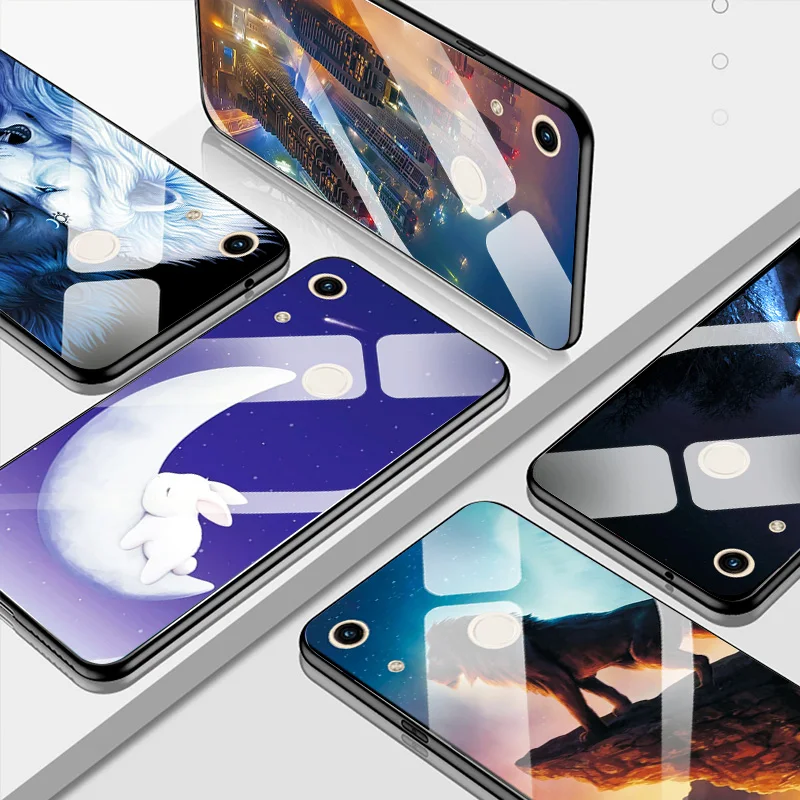 Чехол для телефона из закаленного стекла huawei Y6 2019 задняя крышка Honor 8A 8 A крутой
