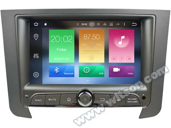 " Android 8,0 Oreo OS автомобильный мультимидийный Навигатор Радио Для Ssangyong Rexton W(Y300) 2012- с больший угол обзора ips Экран