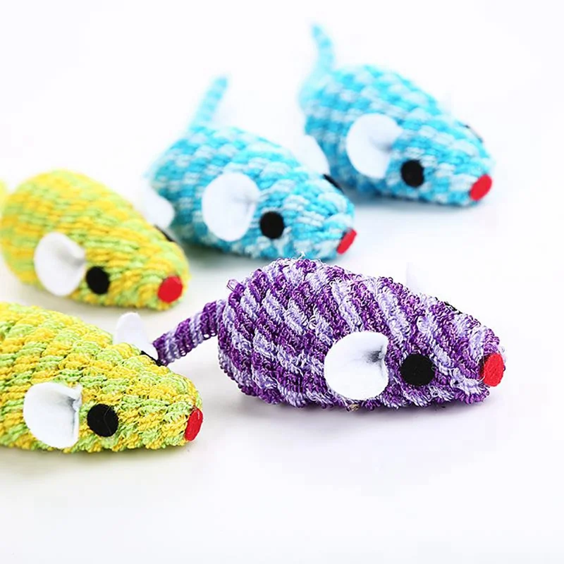 

Cat Elastic Thread Mouse Shaped Toy for Solving Boredom Tease Cats Exercise Scratch Toy