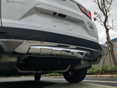 Подходит для Honda CRV CR-V 2017 2018 защитная накладка заднего бампера хромированная ABS |