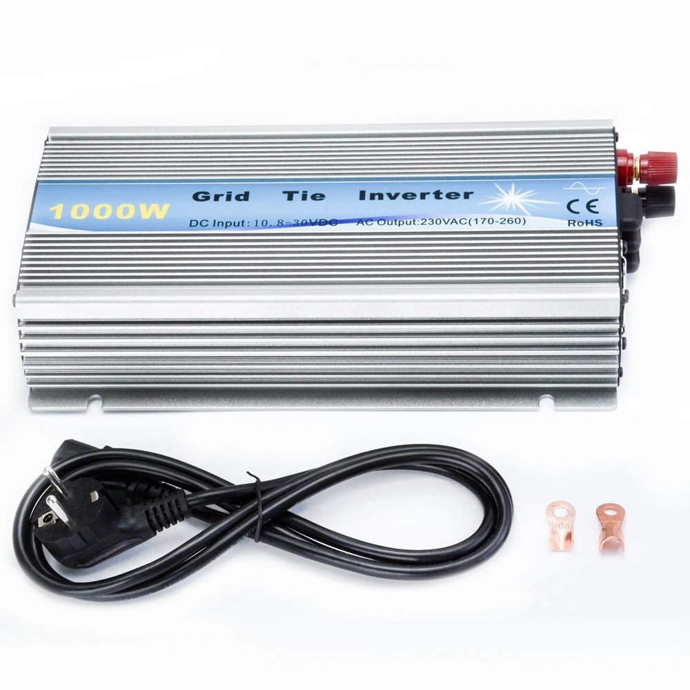 1000 Вт Сетка галстук Чистая синусоида Инвертор для солнечной системы вход 10В 30В