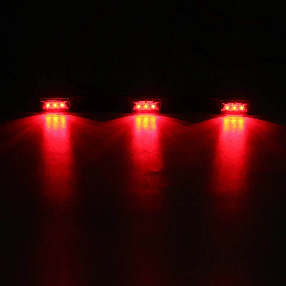 Осветительный прицеп AutoLeader для грузовика Красный светильник диаметром 14 дюймов 3