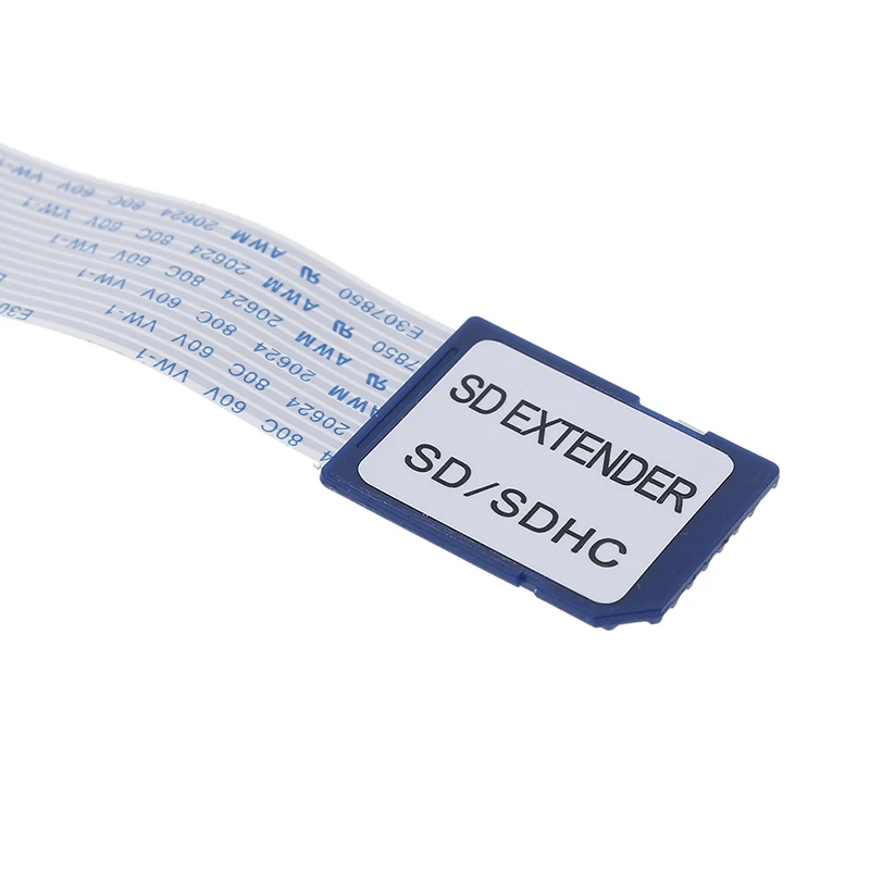 48 см TF micro sdcard к sd/sdhc карта гибкий удлинитель адаптер кабель для автомобиля GPS ТВ