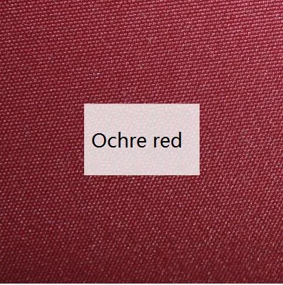 Ochre red color 5x5x7 м/шт. Заказной водонепроницаемый полиэфирный Фабричный треугольный солнцезащитный навес парус для садовых солнцезащитных оттенков - Цвет: Ochre red color