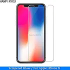 Закаленное стекло для Apple iPhone X, защитная Пленка премиум класса 9H 2.5D для Apple iPhone X 5,8 дюйма