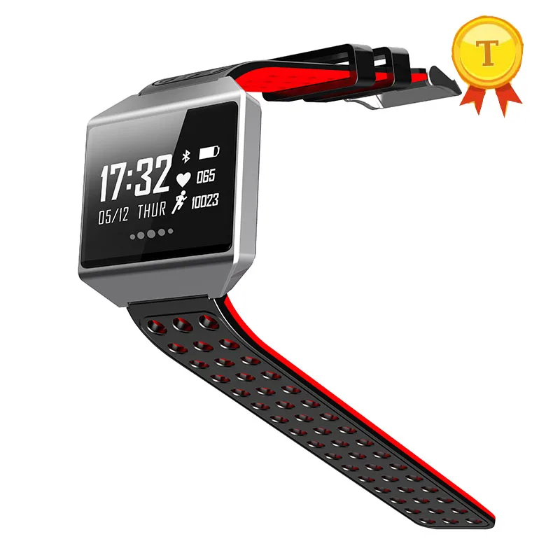 2018 new model 180mAH battery Sports Band dynamic Heart Rate Blood Pressure Monitor ppg Smart Wristband Vibration reminder | Электроника