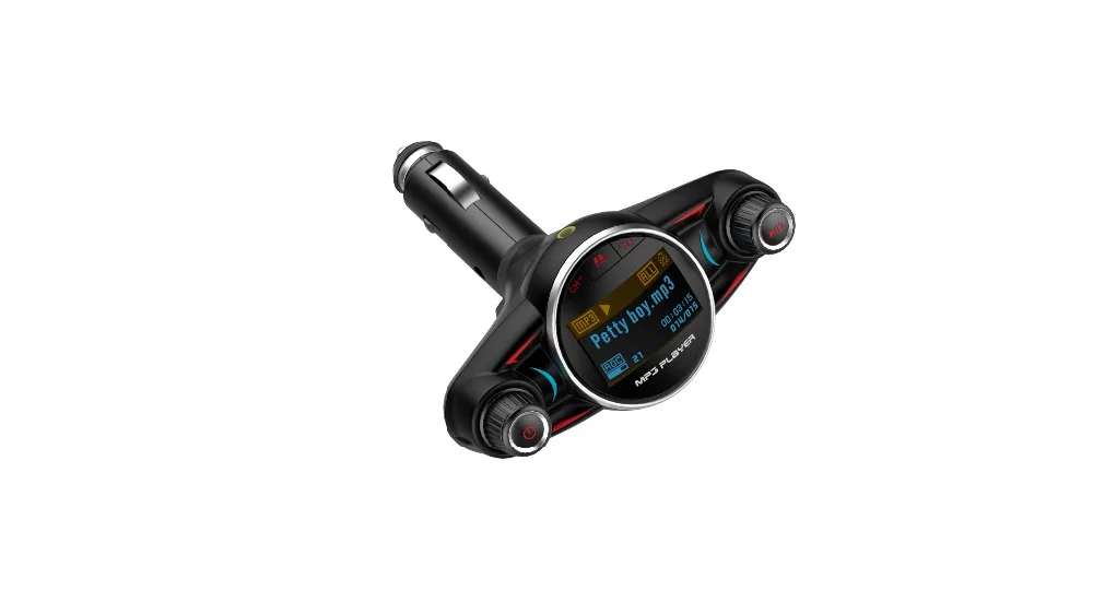 Автомобильный аудио MP3 плеер Handsfree Bluetooth FM передатчик Aux модулятор комплект умный