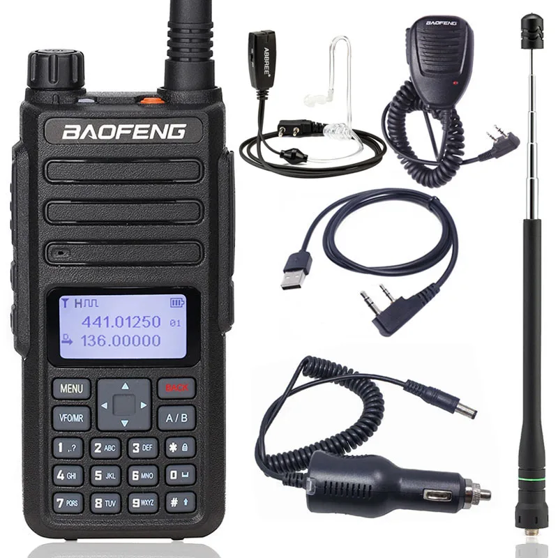 Baofeng DM 1801 иди и болтай Walkie Talkie “иди Dual Band Time Slot DMR цифровой/аналоговый трансивер