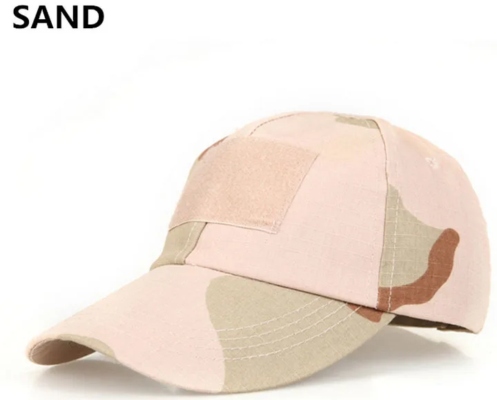 3 Color Desert ROCOTACTICAL военные шапки камуфляж тактический армейский вентилятор бионический Кемпинг походная Кепка кадетский армейский вентилятор уличная Спортивная Кепка CP ACU ATACS - Цвет: 3 Color Desert