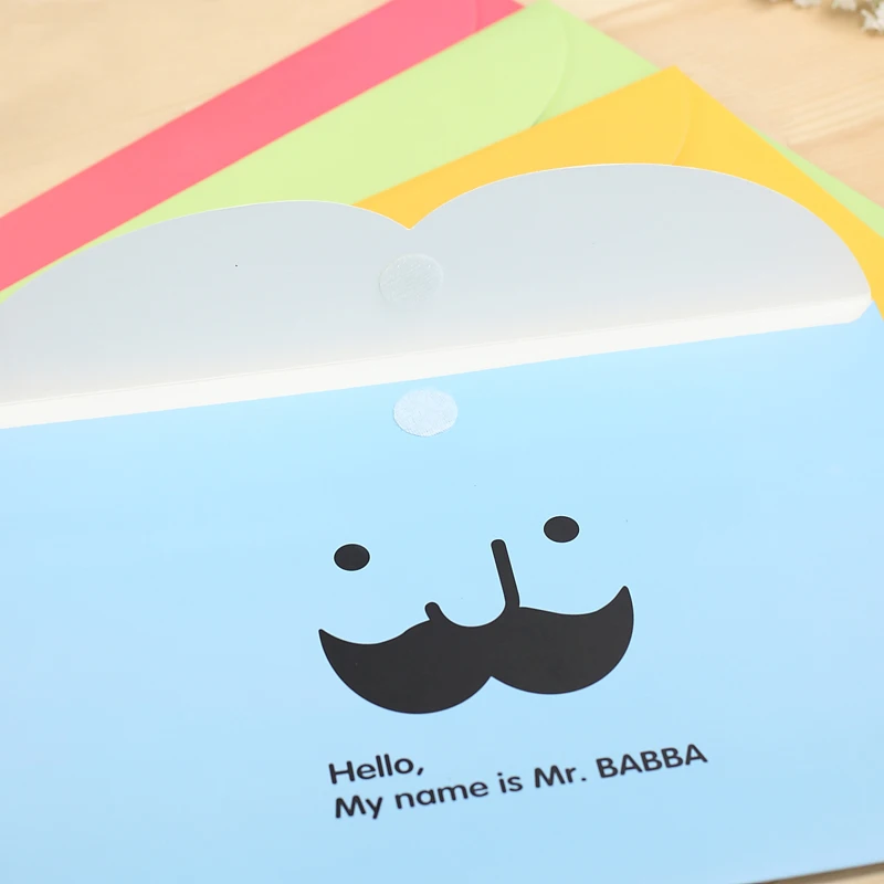 7 шт. Корейская канцелярская сумка для моделирования бороды формата А4 информации