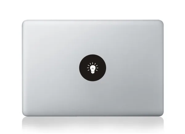MB black-logo (45) Новые крутые наклейки для ноутбука Apple Macbook Air 11 13 retina Pro 13 15 Мультяшные наклейки для ноутбука компьютера - Цвет: MB black-logo (45)